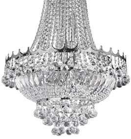 Lustra eleganta design LUX Versailles 9L crom