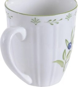 Cană stil Mediterraneean verde , din portelan , "Oliv"