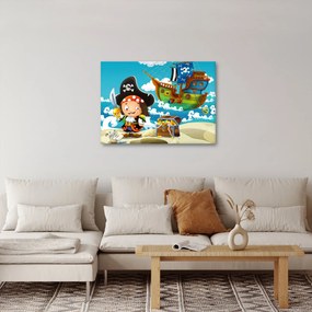 Tablou - Comoara piraților (70x50 cm)