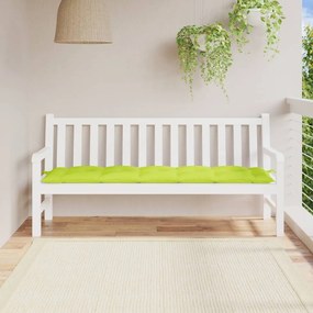 vidaXL Pernă bancă de grădină verde aprins 180x50x7 cm material oxford
