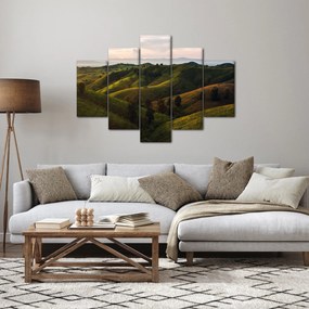 Tablou - Priveliște spre dealurile din Thailanda (150x105 cm)