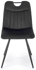 Scaun de bucaterie Olindo, negru