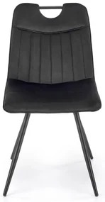 Scaun de bucaterie Olindo, negru