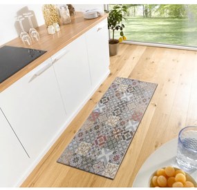 Covor gri de tip traversă 75x150 cm Cappuccino Mosaik – Hanse Home