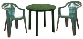 Set mobilier de gradina Telde 2 persoane - Verde