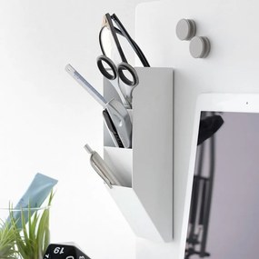 Organizator alb pentru papetărie din metal Tower – YAMAZAKI