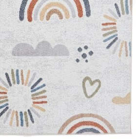 Covor pentru copii crem 80x150 cm Vida Kids Rainbow – Think Rugs