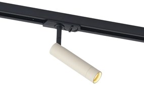 Spot modern bej cu negru pentru sistem de șină monofazat - Iconic Ivy