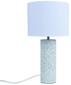 Veioza, Lampa de Masa, Terrazzo, Textil, Antiga