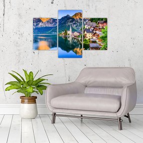 Tablou - Sat alpin (90x60 cm)