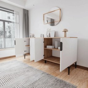 Dulap Tarz Oak and White