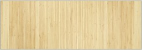 vidaXL Covor dreptunghiular, natural deschis, 70x200 cm, bambus
