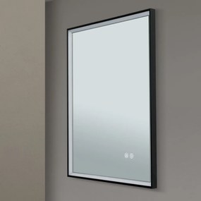 Oglinda baie cu iluminat LED dimabil IP44 FRAME 45-60cm