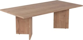 Masuta cafea SABIN, stejar, PAL melaminat, 119x60x40 cm