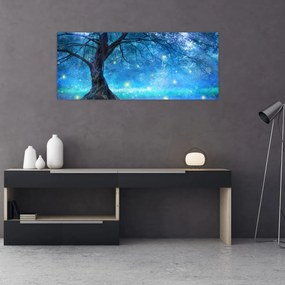 Tablou - Pădure mistică (120x50 cm)