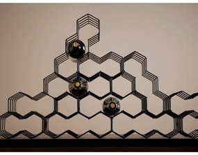 Suport pentru sticle de vin din metal număr sticle 5 Rocks – Zone