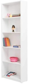Biblioteca Adore Modern, 5 rafturi, 64x182x26 cm