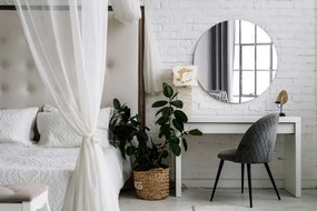 Oglinda decorativa rotunda pe perete fără cadru fi 50 cm