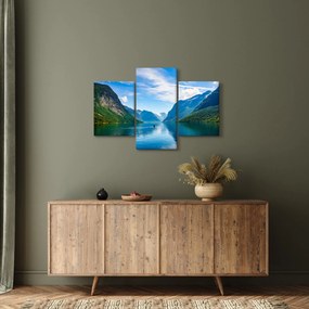 Tablou - Lacul Lovatnet (90x60 cm)