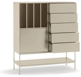 Dulap crem 120x140x45 cm Platt – Teulat