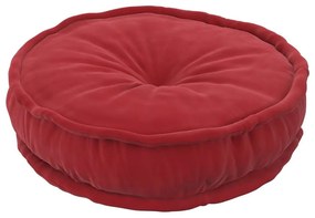 Fotoliu bean bag roșu Posh Velvet – Yellow Tipi