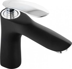 Mexen Lily baterie pentru lavoar, negru/crom - 73600-17