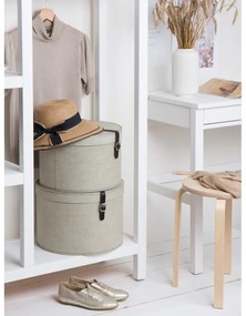 Set 2 cutii Bigso Box of Sweden Rut, bej