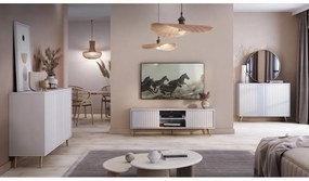 Dulap Biel B1  (alb + auriu). 1098853