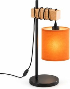 BRILAGI - Lampă de masă NUBILA 1xE27/40W/230V maro/negru/portocaliu