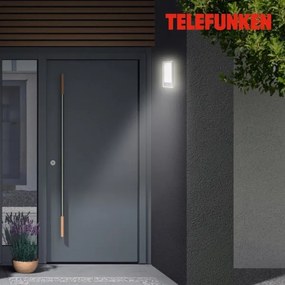 Aplică LED de exterior cu senzor Telefunken 313904TF LED/16W/230V IP44
