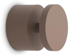 Mini Aplica LED exterior ambientala, Protectie IP65, Toffee ap, Cafeniu