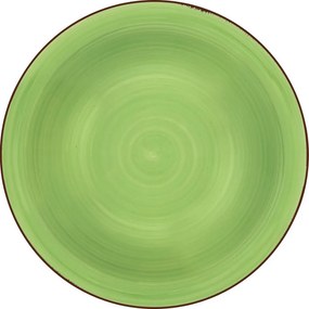 Lamart LT9097 farfurie adâncă din ceramică Happy,diametru 21,5 cm, verde