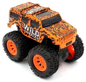 Masinuta Wild Wheelz - Safari 4 modele - Portocaliu