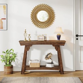 MAM16 - Masa Consola, 105 cm, masuta hol, living, dining, dormitor - Maro