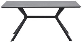 Masă dining WOOOD Bruno, 160 x 90 cm, negru