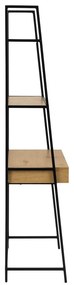 Bibliotecă în decor de stejar sălbatic Actona Seaford, 77 x 174,5 cm