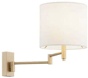 Aplica de perete directionabila design modern Dolce auriu
