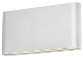 Aplica LED de perete exterior ambientala IP54 CREMONA M alba