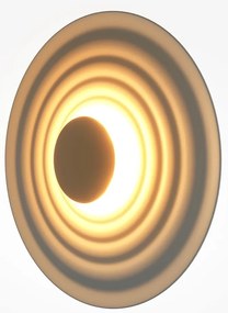 Aplica de perete LED, Aluminiu, Nami gri mat