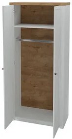 Dulap de haine Patrick PT13 (pin andersen + Stejar lefkas închis). 1122803