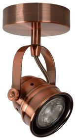 Lucide 77974/05/17 - Spot LED CIGAL 1xGU10/5W/230V de cupru