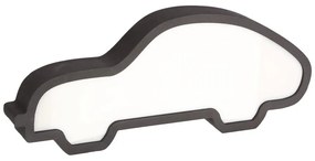 Veioză pentru copii neagră Car – Candellux Lighting