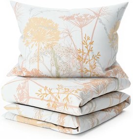 Lenjerie de pat din bumbac Renforce CARAWAY crem Dimensiunile lenjeriei: 70 x 90 cm | 140 x 200 cm