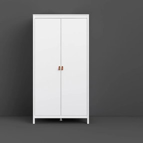 Șifonier alb 102x199 cm Madrid – Tvilum