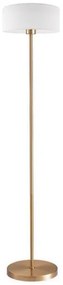 Lampă LED de podea TUNJA, 1 x E27, 20 W, 230 V, Ø 30 cm, aurie/albă