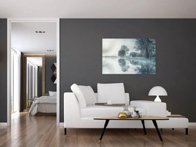 Tablou cu natura iarna (90x60 cm)