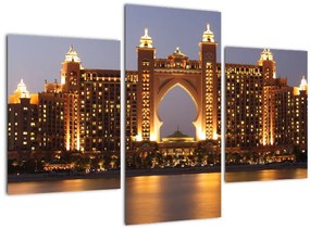 Tablou construcției în Dubai (90x60 cm)