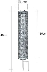Corp de iluminat LED solar Globo 36553B SOLAR LED/0,06W/3,2V 3000K IP44