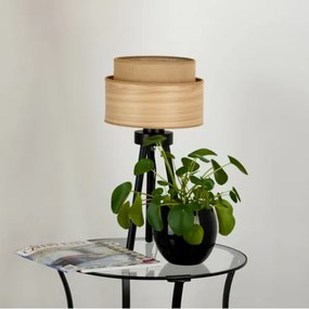 Brilagi - Lampă de masă MONTANA BOHO 1xE27/15W/230V maro/negru