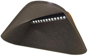 Lustra LED suspendata moderna ACOUSTIC maro